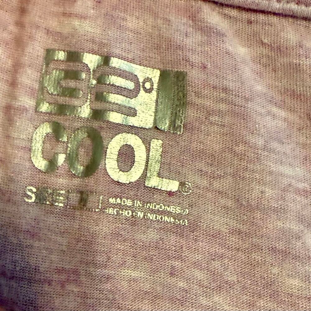 32 Degrees Cooling Tee M - Pink Purple Athleisure Basic - Picture 3 of 4